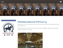 Tablet Screenshot of primusseura.net